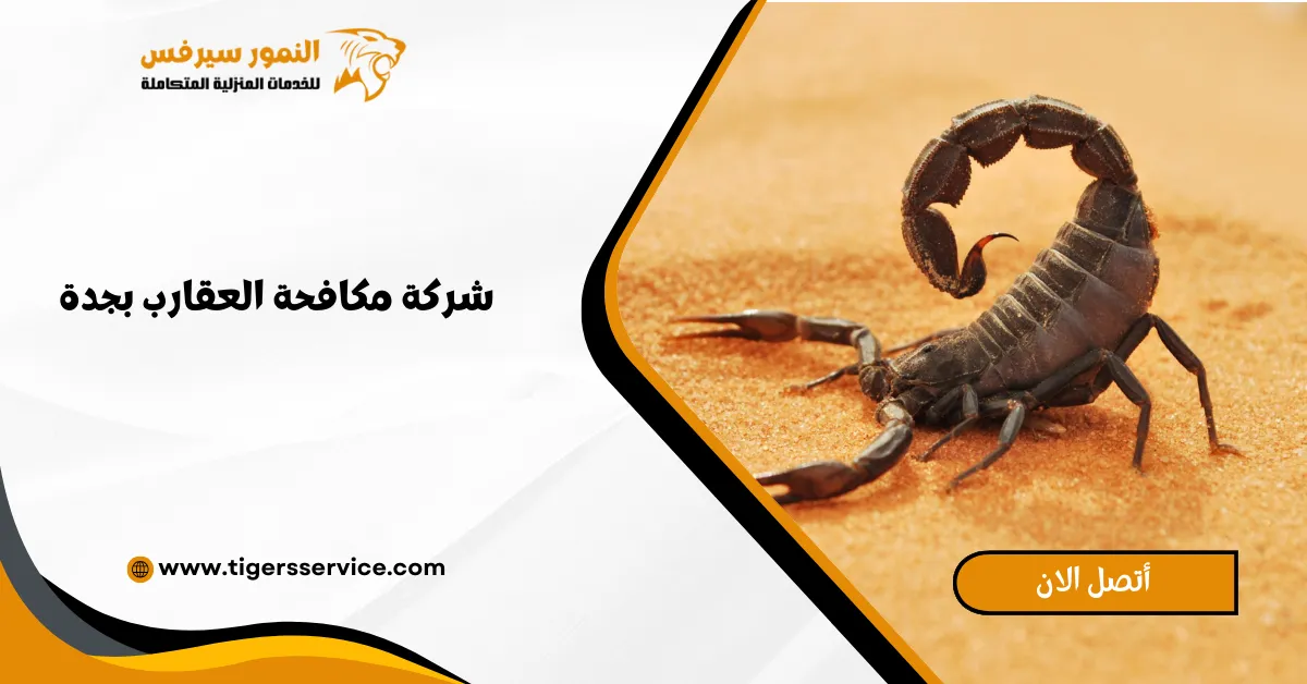 Read more about the article شركة مكافحة العقارب بجدة